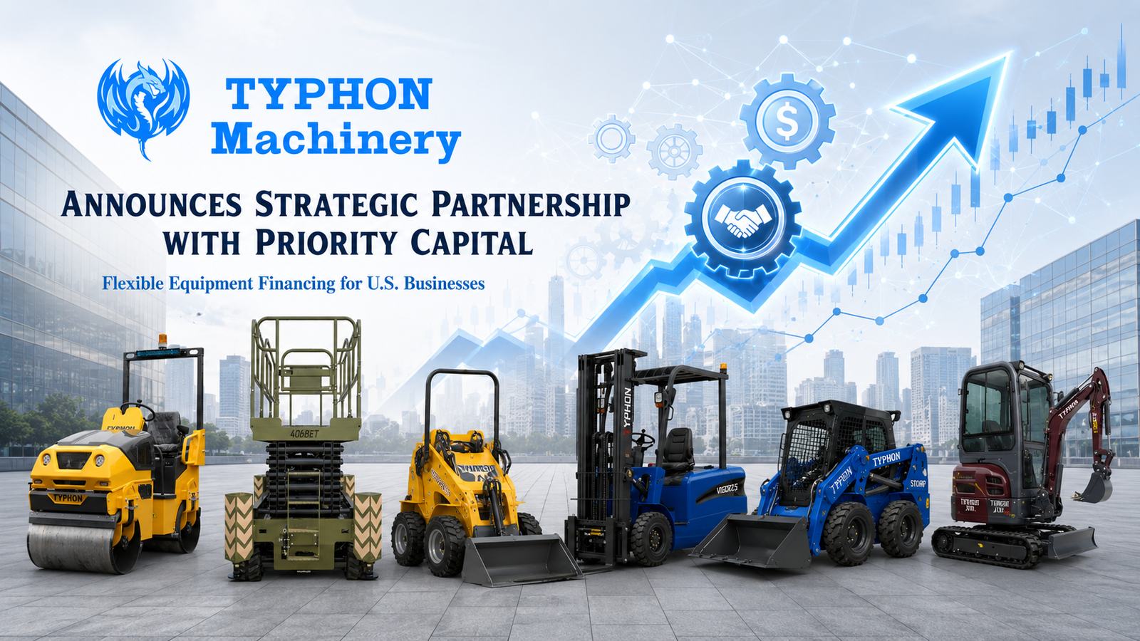 TYPHON Machinery Teams Up With Priority Capital To Make Compact Equipment Buying Easier With Flexible Financing