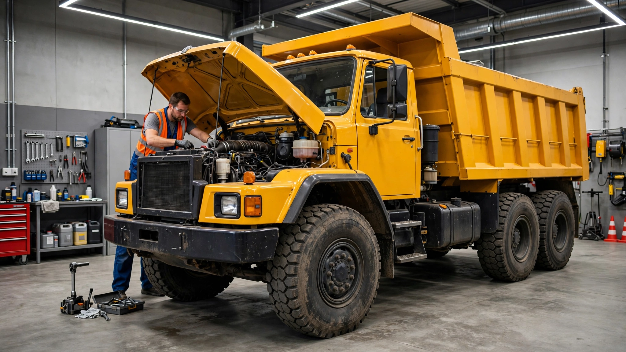 Dump Truck Maintenance and Checks