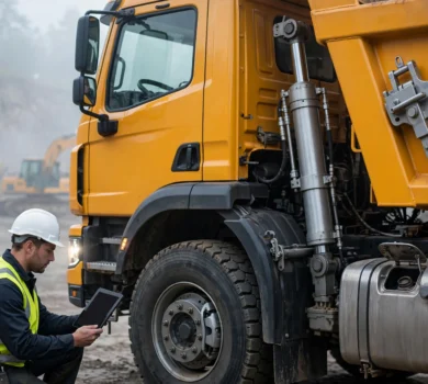 dump truck safety.