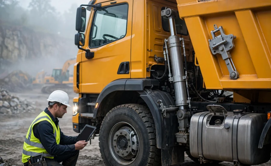 dump truck safety.
