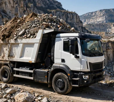 dump truck hold