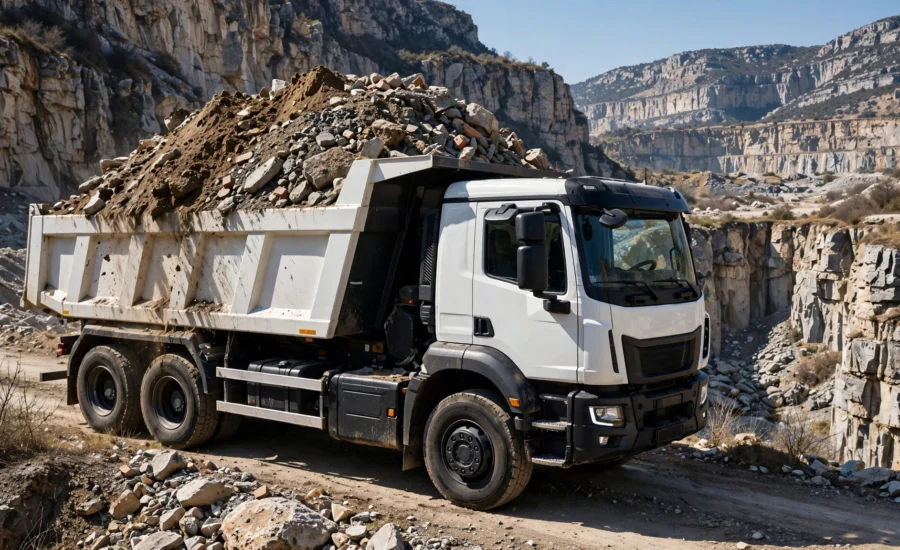 dump truck hold