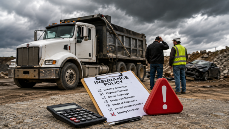 Dump Truck Insurance: 7 Costly Coverage Gaps That Leave You Exposed