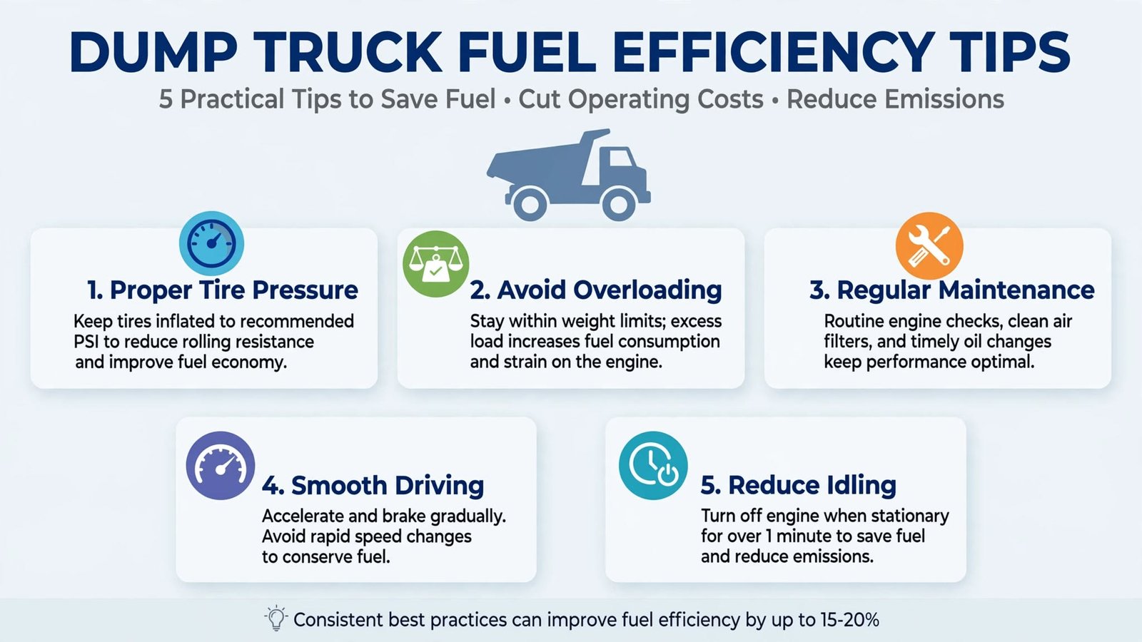Dump Truck Fuel Saving