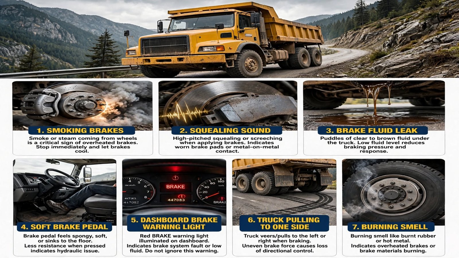 Dump Truck Brake Failure