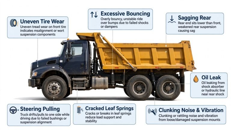 Dump Truck Suspension Failure: 7 Warning Signs That Demand Immediate Attention